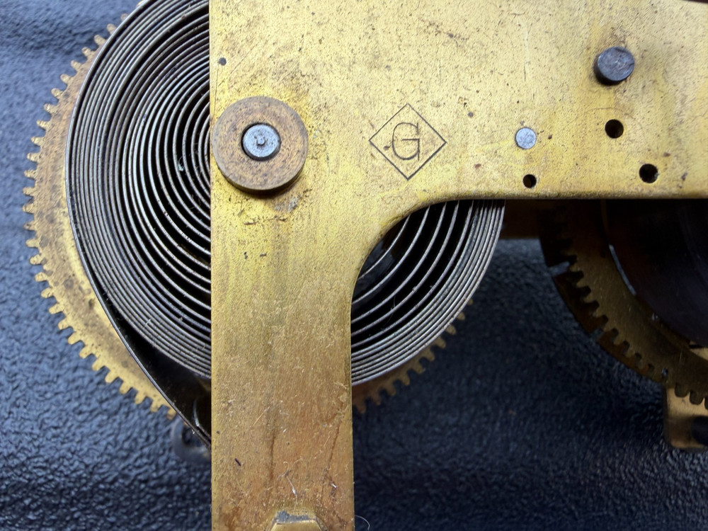Gilbert 28 34 Mantle Clock Movement