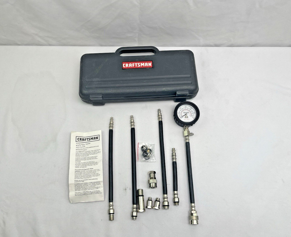 Craftsman Small Engine Compression Test Kit 47089 Automotive Diagnostic Tool