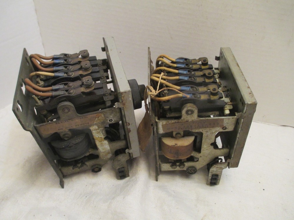 Lot of Two (2) Eagle Signal Microflex Timer HA45A6 and HA42AB (untested)