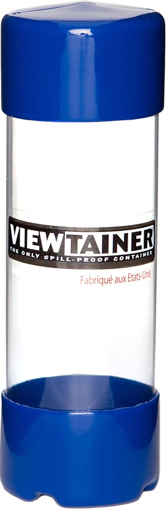 Viewtainer Slit Top Storage Container 2"X6" Blue