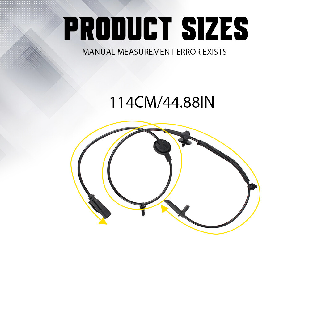 2X Front ABS Wheel Speed Sensor L &R For Buick Enclave GMC Acadia Chevy Traverse