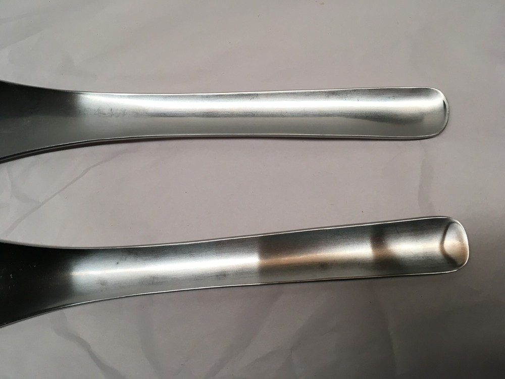 Boda Nova Stainless Steel Salad Server 12" - 2 Piece Spoon Fork Set