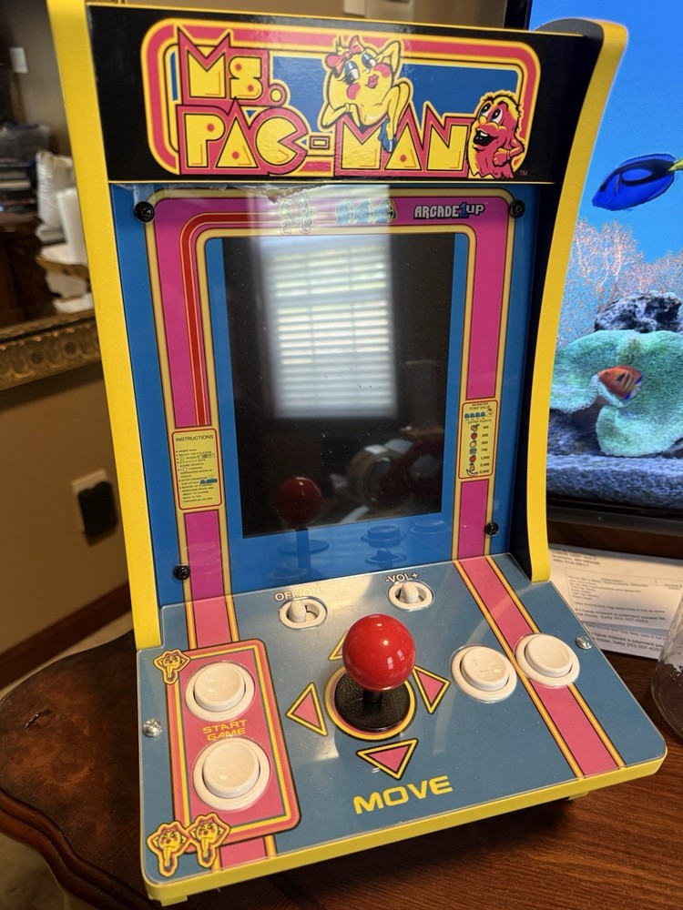 Arcade1Up Ms Pacman Countertop Arcade