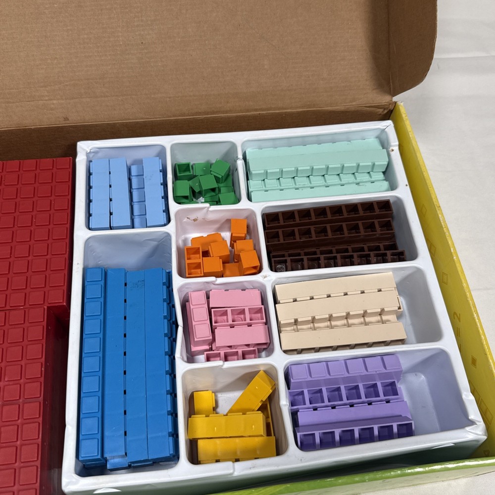 Math-U-See Integer Block Kit Manipulatives Educational Math Learning Incomplete
