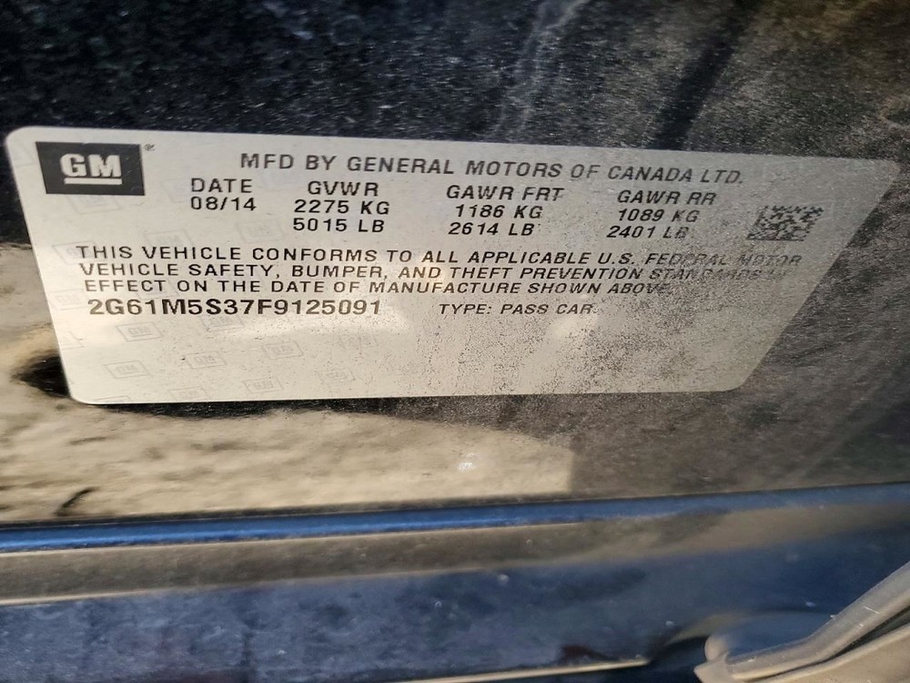 XTS 2015 Glove Box 5001732