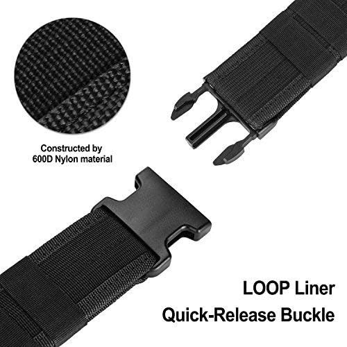 Tactical Nylon Belt Heavy Duty Adjustable Combat Utility Gear for Security