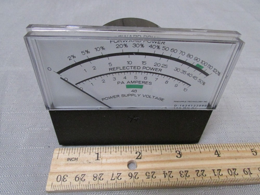 Amateur Radio Pineapple Technology Panel Meter for RF Amplifier