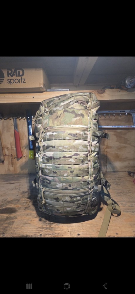 Tasmanian Tiger Base Pack Top Load 30 Multicam Assault Pack