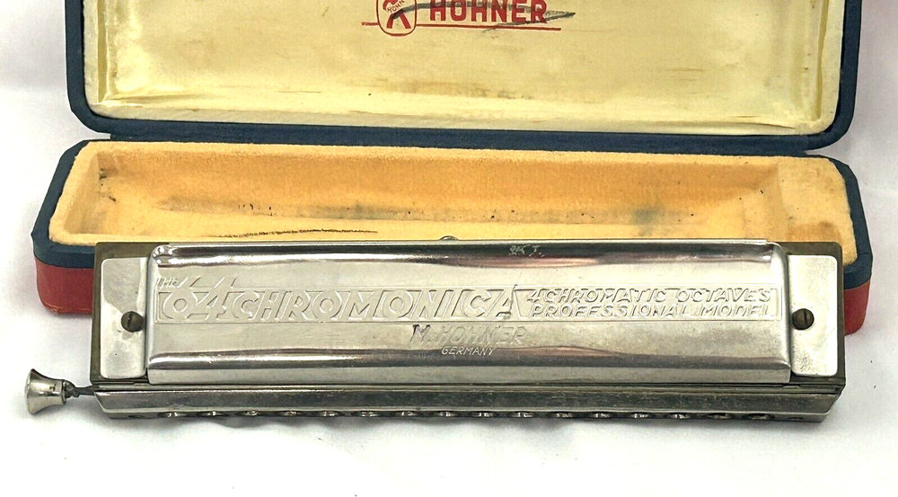 The 64 Chromonica 4 Chromatic Octaves Professional Model HOHNER Harmonica