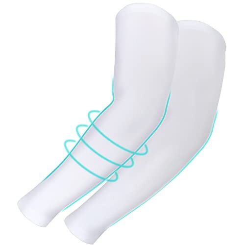 UV Sun Protection Arm Sleeves for Men and Women UPF 50 Sport Cooling Arm Sleeve