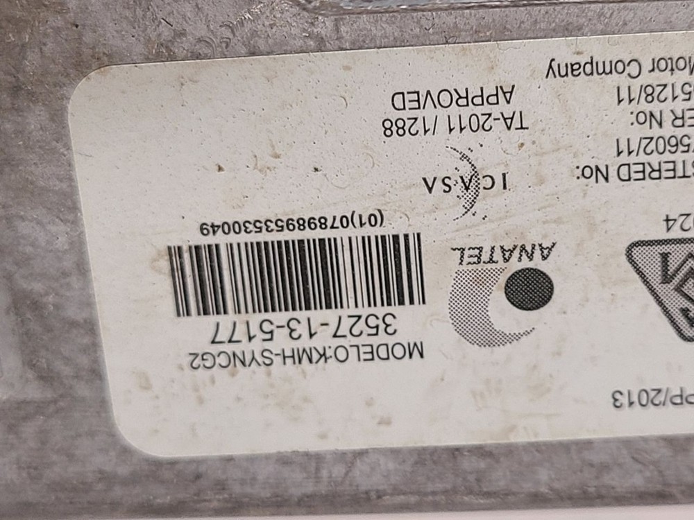 Telematics Interface Module fits 2016 Ford Fusion Communication voice reco