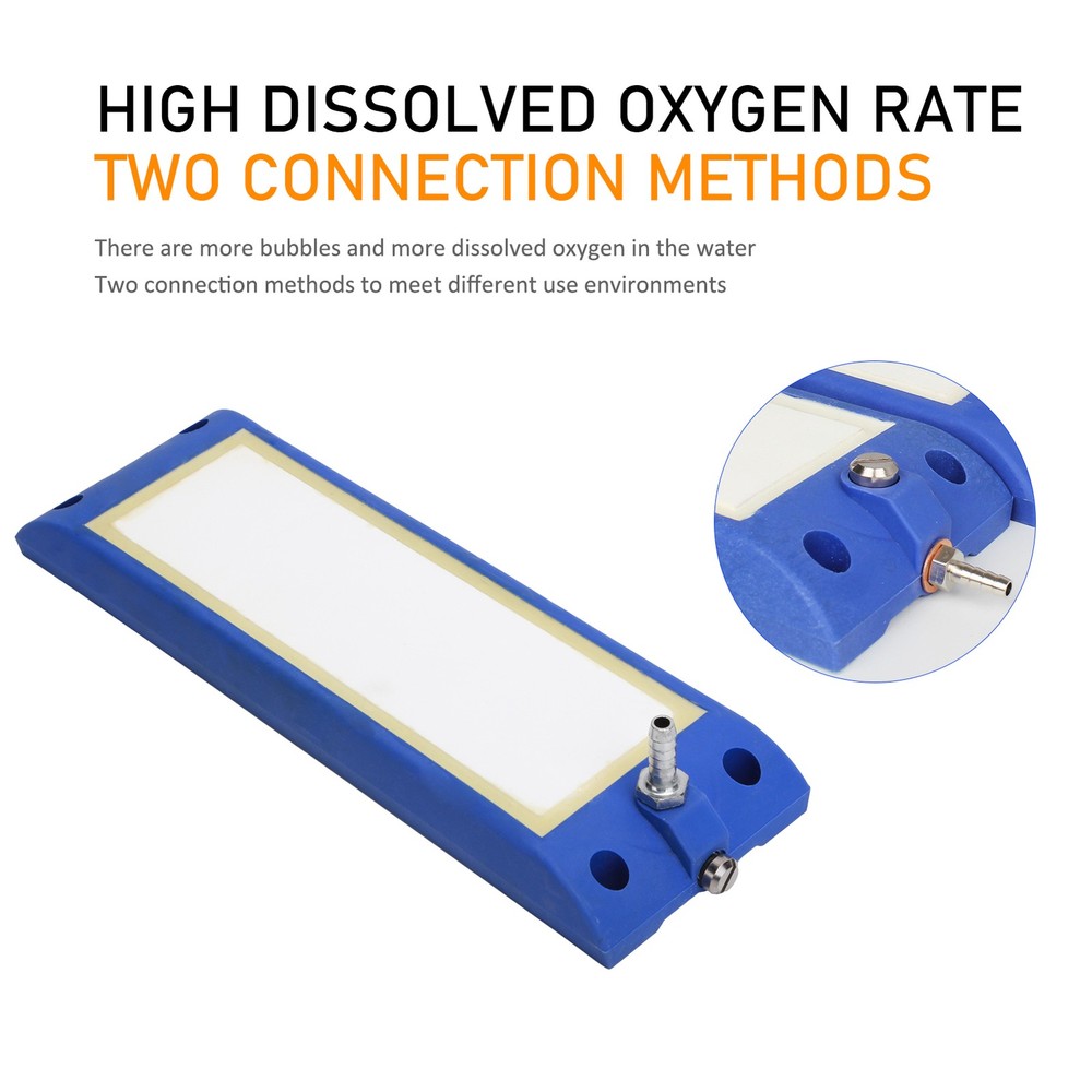 Hot Fish Tank Bubble Oxygen Diffuser Aquarium Dual Interface Air Stone Bar