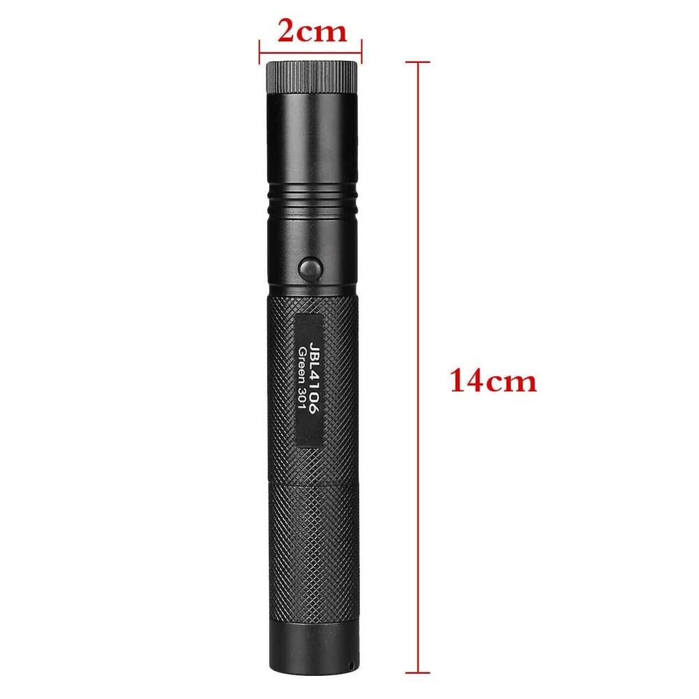 2x 6000Miles Green Laser Pointer Pen Lazer Visible Beam Light Rechargeable