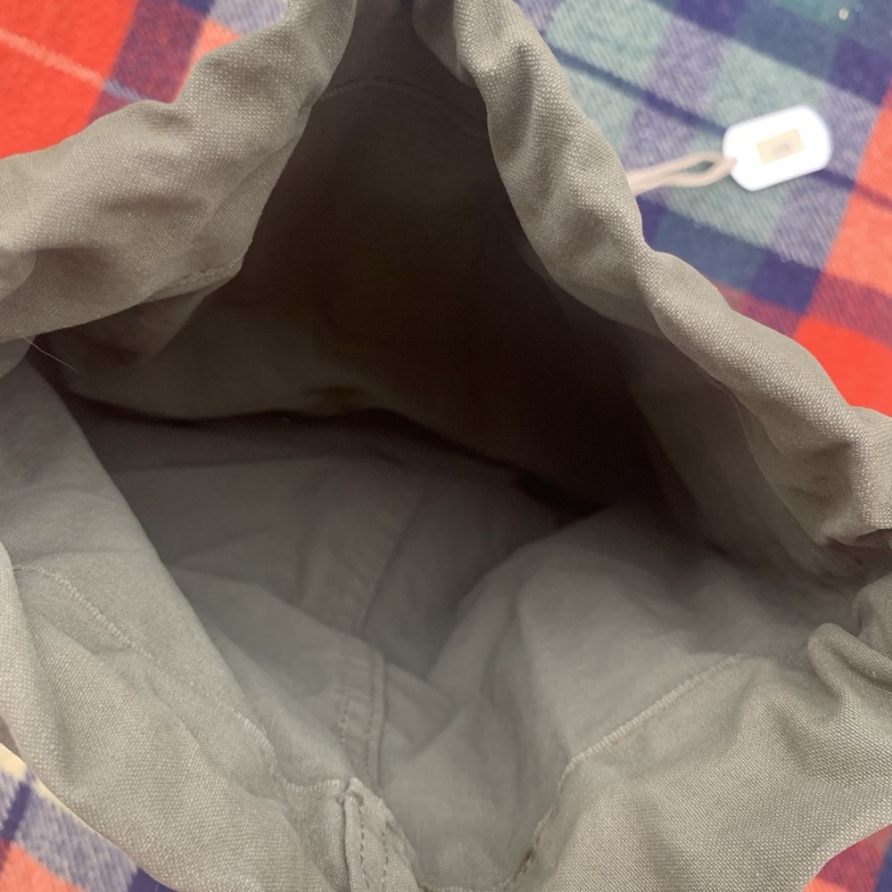 US Army surplus green 404 drawstring accessory bag