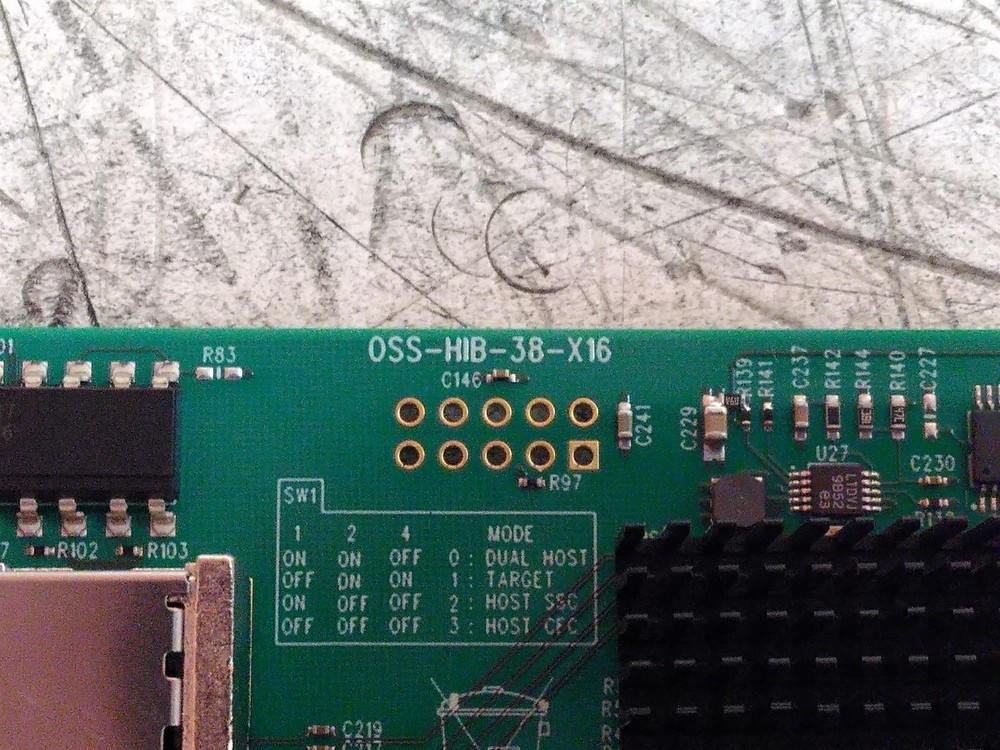 One Stop Systems OSS-HIB-38-X16 PCIe x16 Switch Interface Card