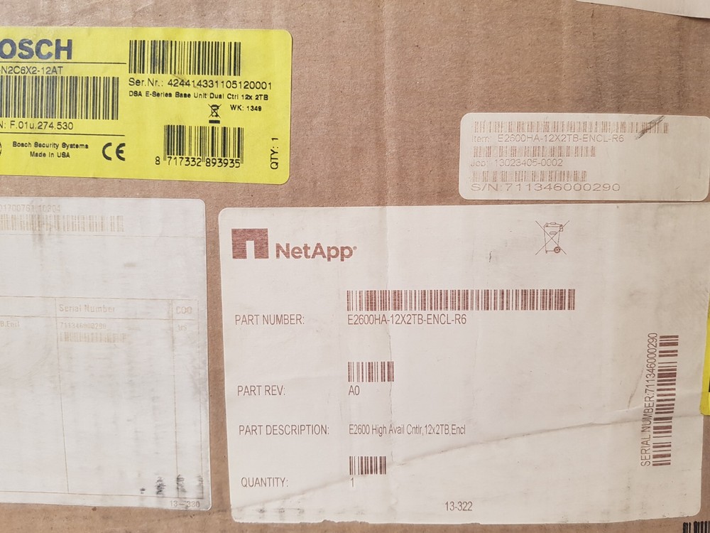 BOSCH DSA-N2C6X2-12AT Bosch security systems