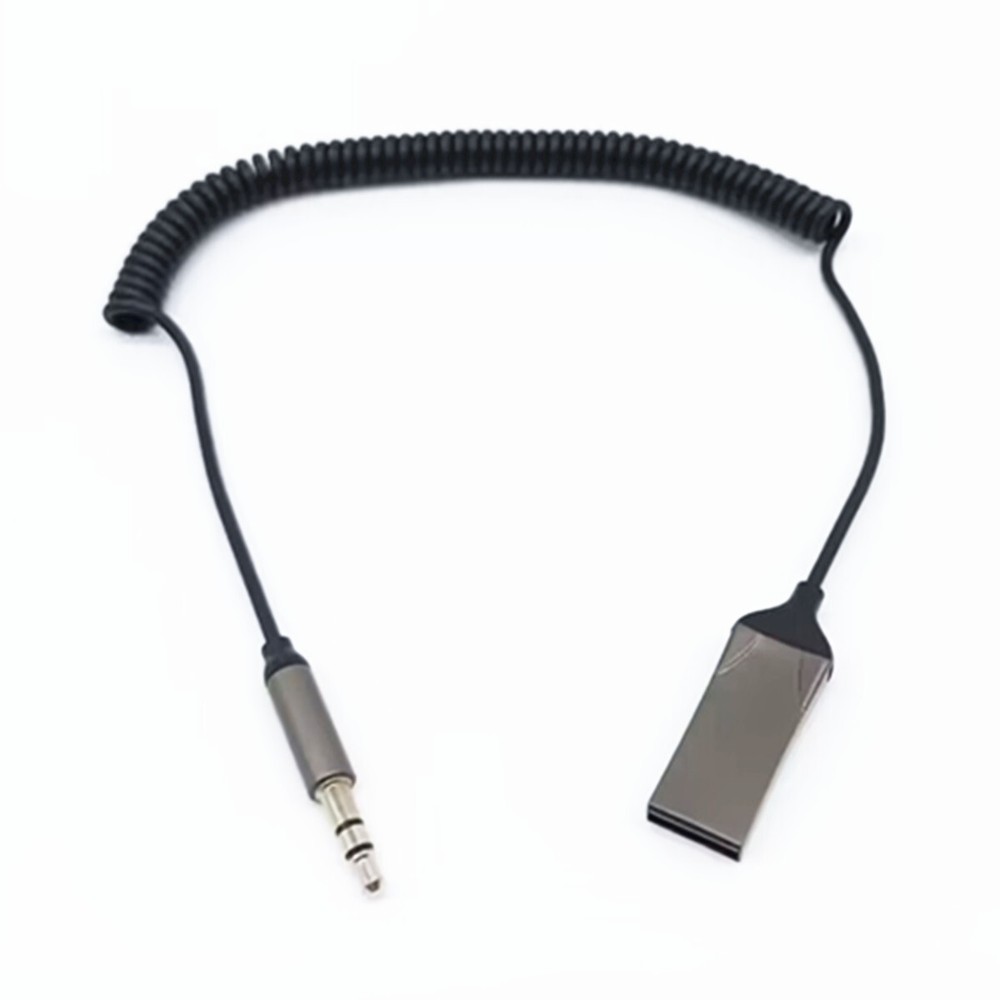 3.5mm Bluetooth 5.0 Adapter AUX Cable Car Audio USB Jack Music Wireless Receiver