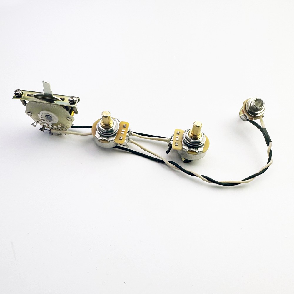 Fender Telecaster 3-Way Modern Wiring Harness, .047 Ceramic Disk - No Plate