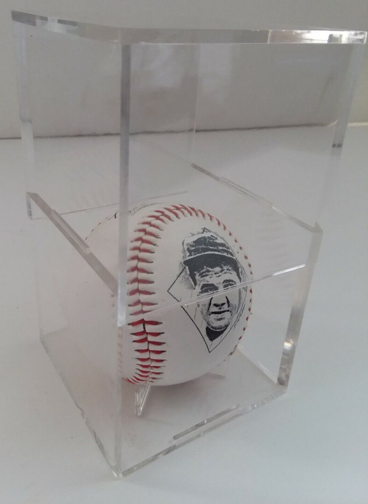 (8) Pro-Mold Plastic Baseball Cube IV 2 Pc Displays w/stand NIP 5yr UV Stackable