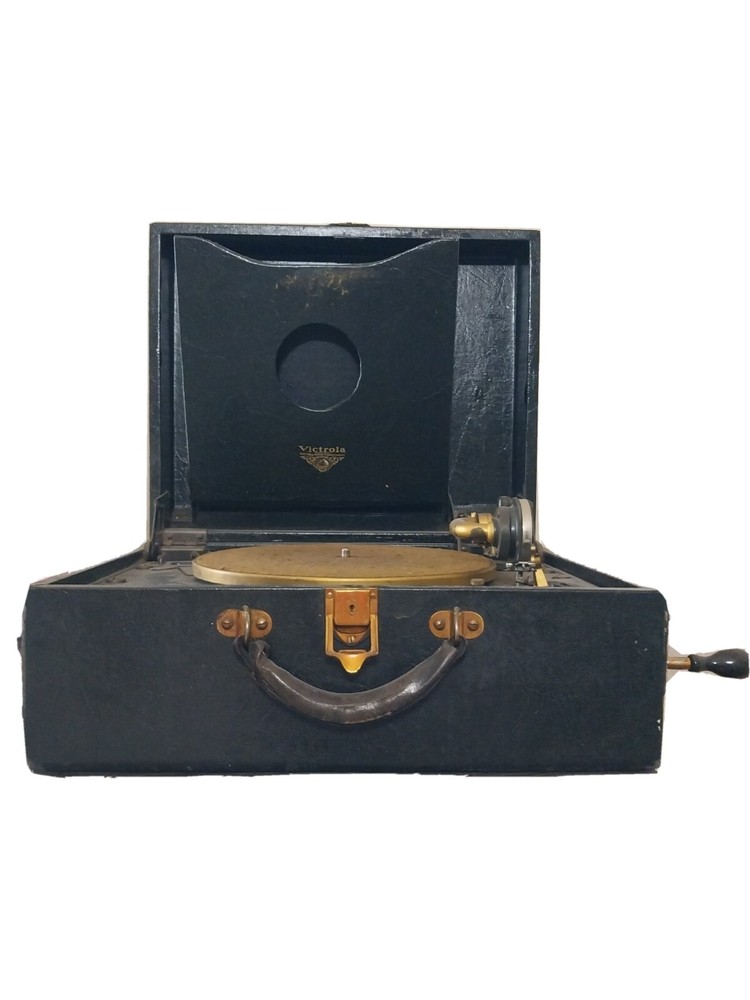 victrola record player antique