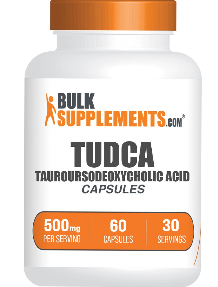 BulkSupplements TUDCA 60 Capsules - 500 mg per serving