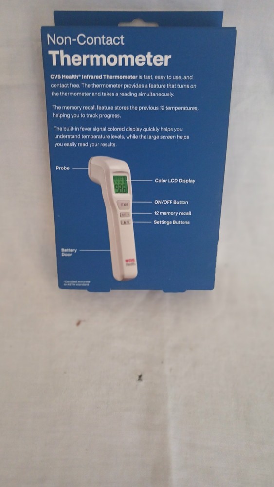 CVS Non-Contact Thermometer - New, Never Opened