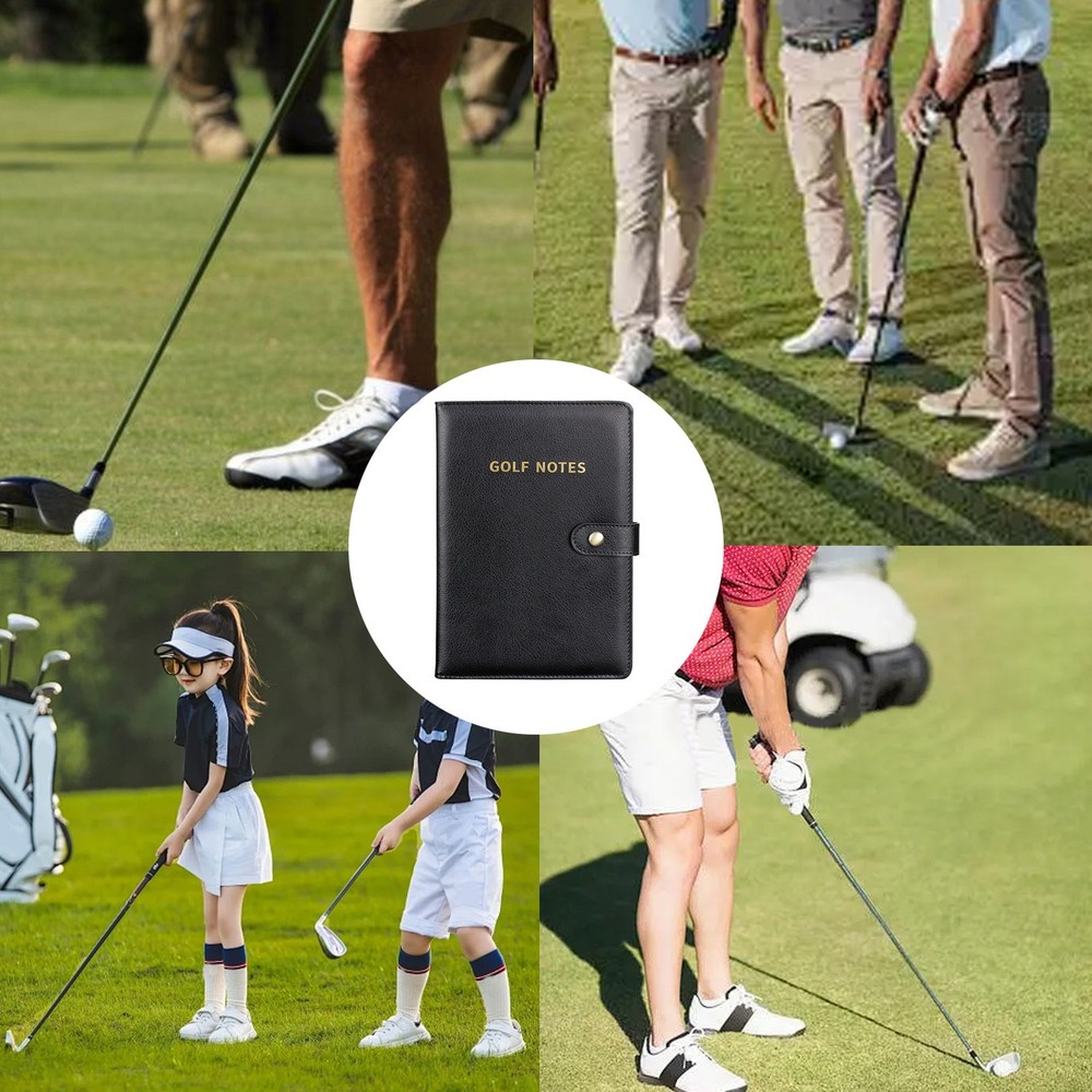 Golf Notes Notebook Note Pad Golf Journal Notebook Progress Tracking Log Book
