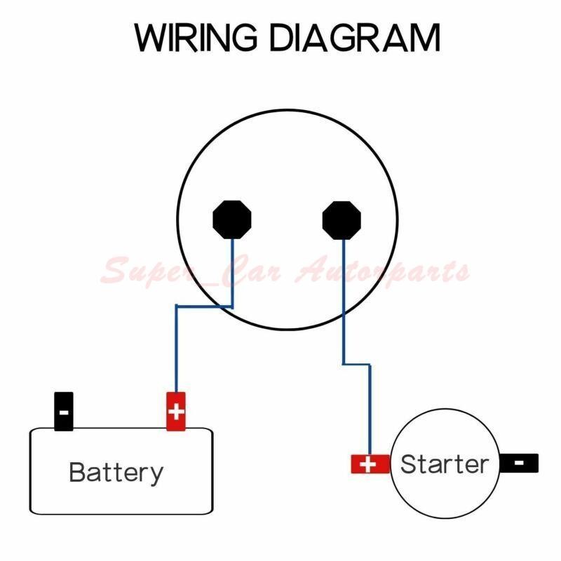 300A 12V High Current Master Battery Disconnect Switch Heavy Duty Power Cut Off