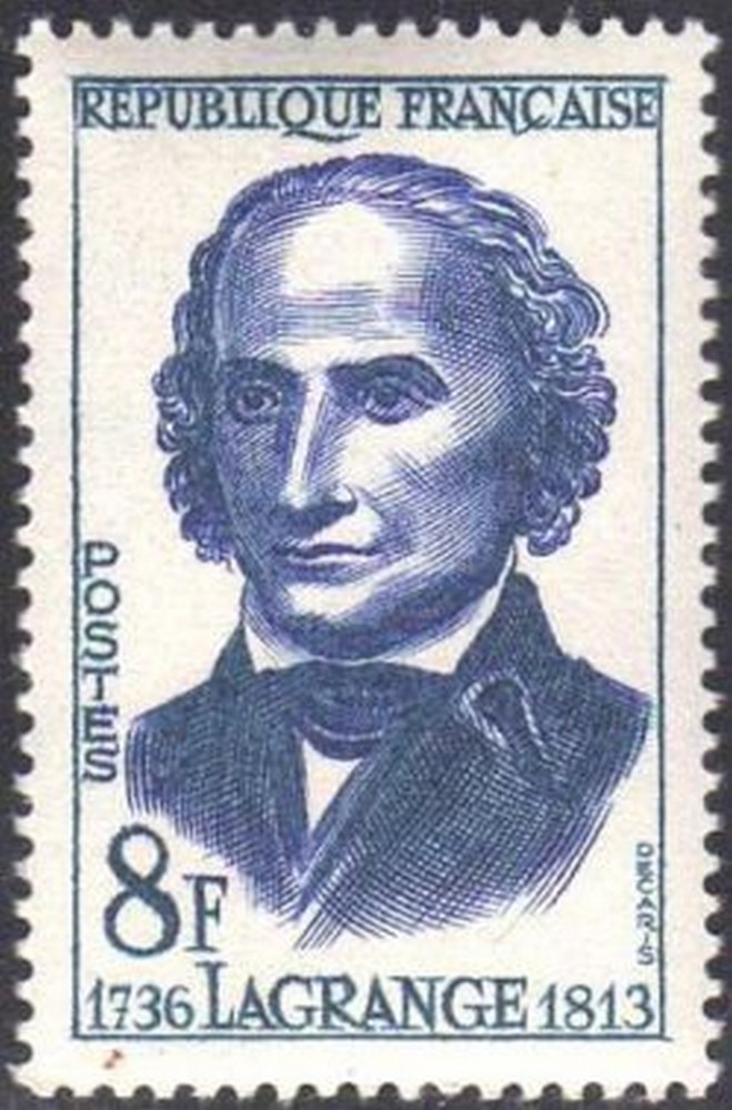 France Num Yvert 1146 ** MNH Lagrange Year 1958