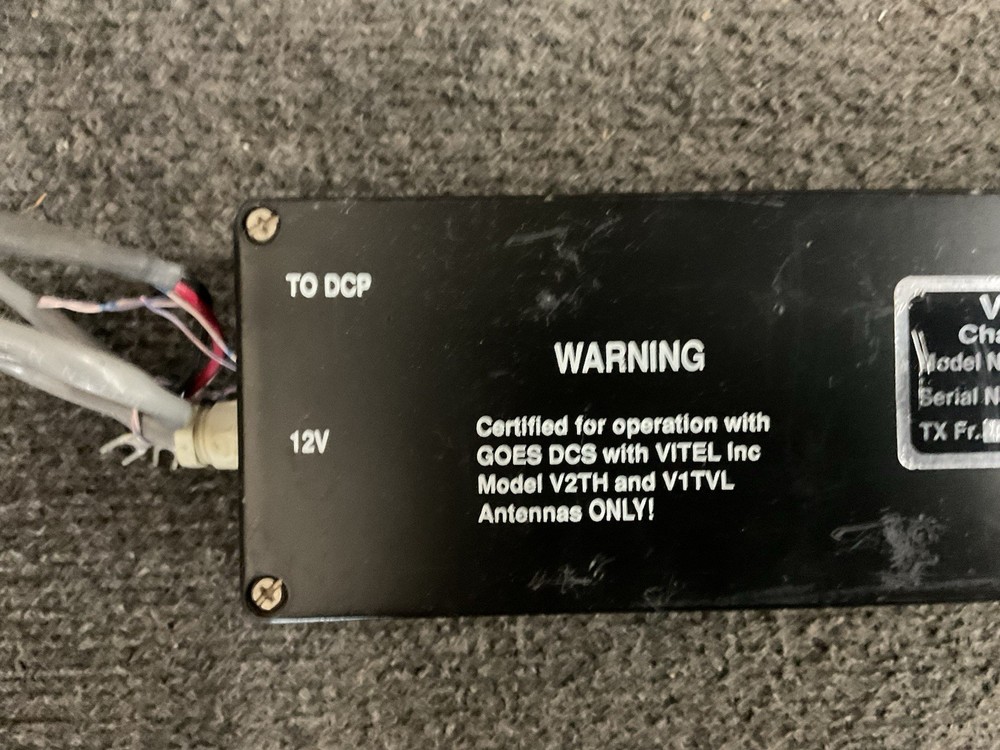 Vitel VX1004 Environmental Data Logger VX1004DCP W/ Power Supply