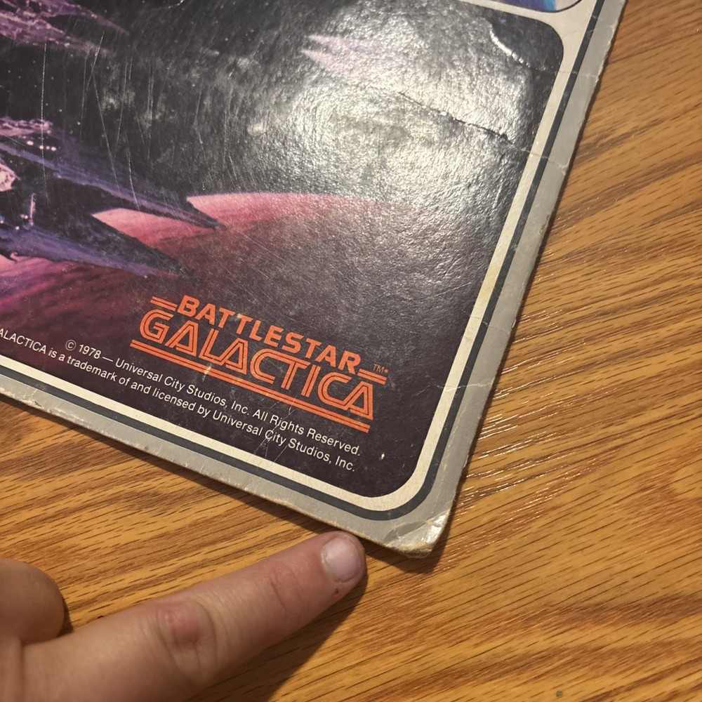 Vintage 1978 Universal City Studios Battlestar Galactica School Folder 1970's