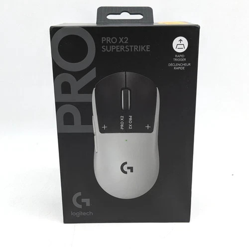 Logitech Pro X2 Superstrike Gaming Mouse 5 Button Rapid Trigger (910-007700)