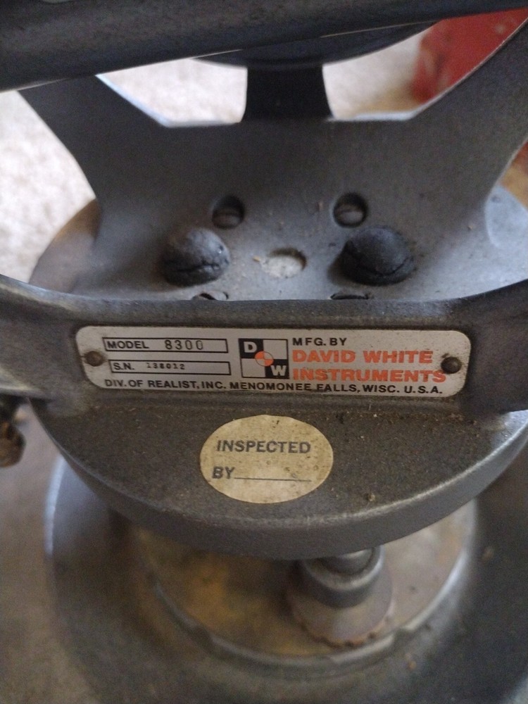 David White Instruments Model 8300