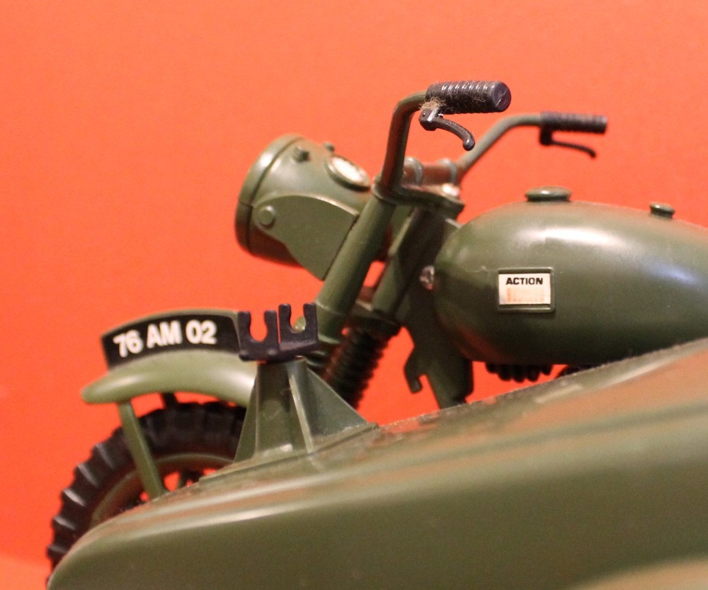 Action Man Reproduction Browning Machine Gun mounting Clip(ONLY) Black