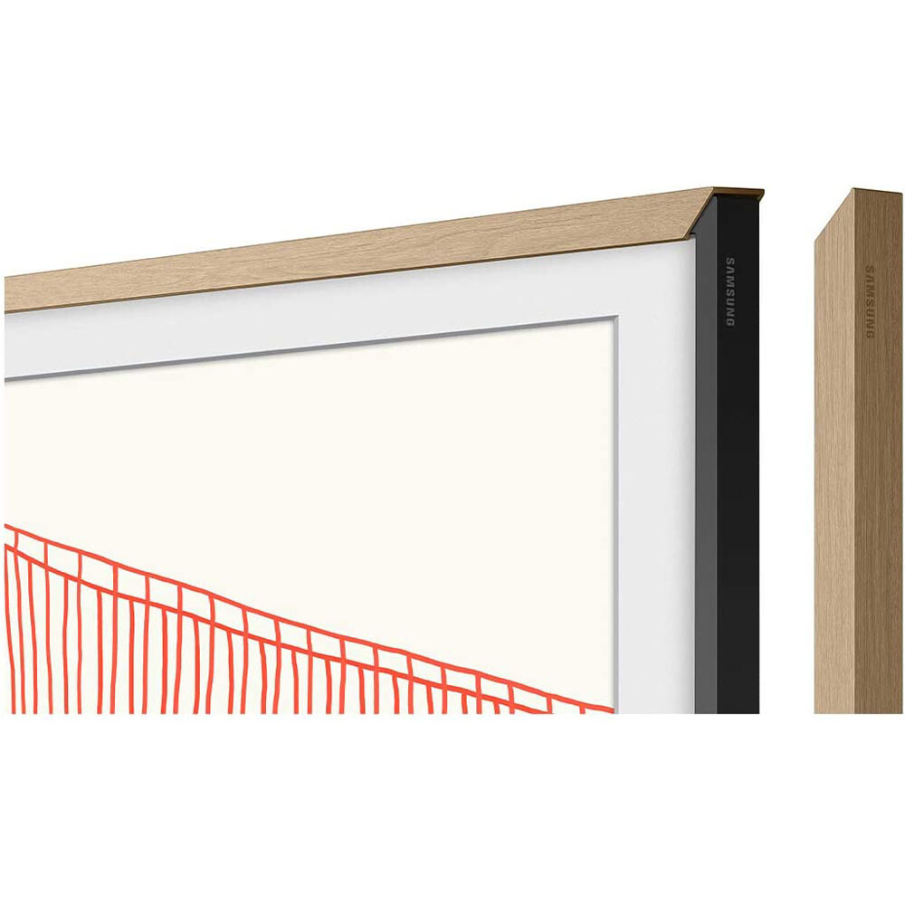 Samsung 55" The Frame Customizable Bezel - Modern Teak VG-SCFA55TKBZA