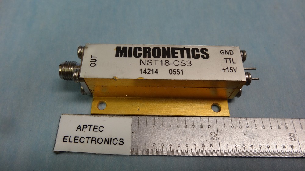 Micronetics NST18-CS3 Noise source +15 Volts TTL  control