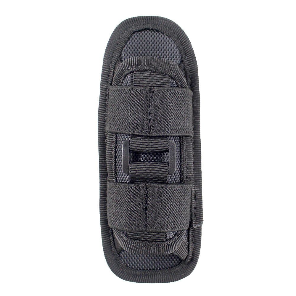 Tactical Expandable Flashlight Pouch Holster Holder Torch Case for Duty Belt