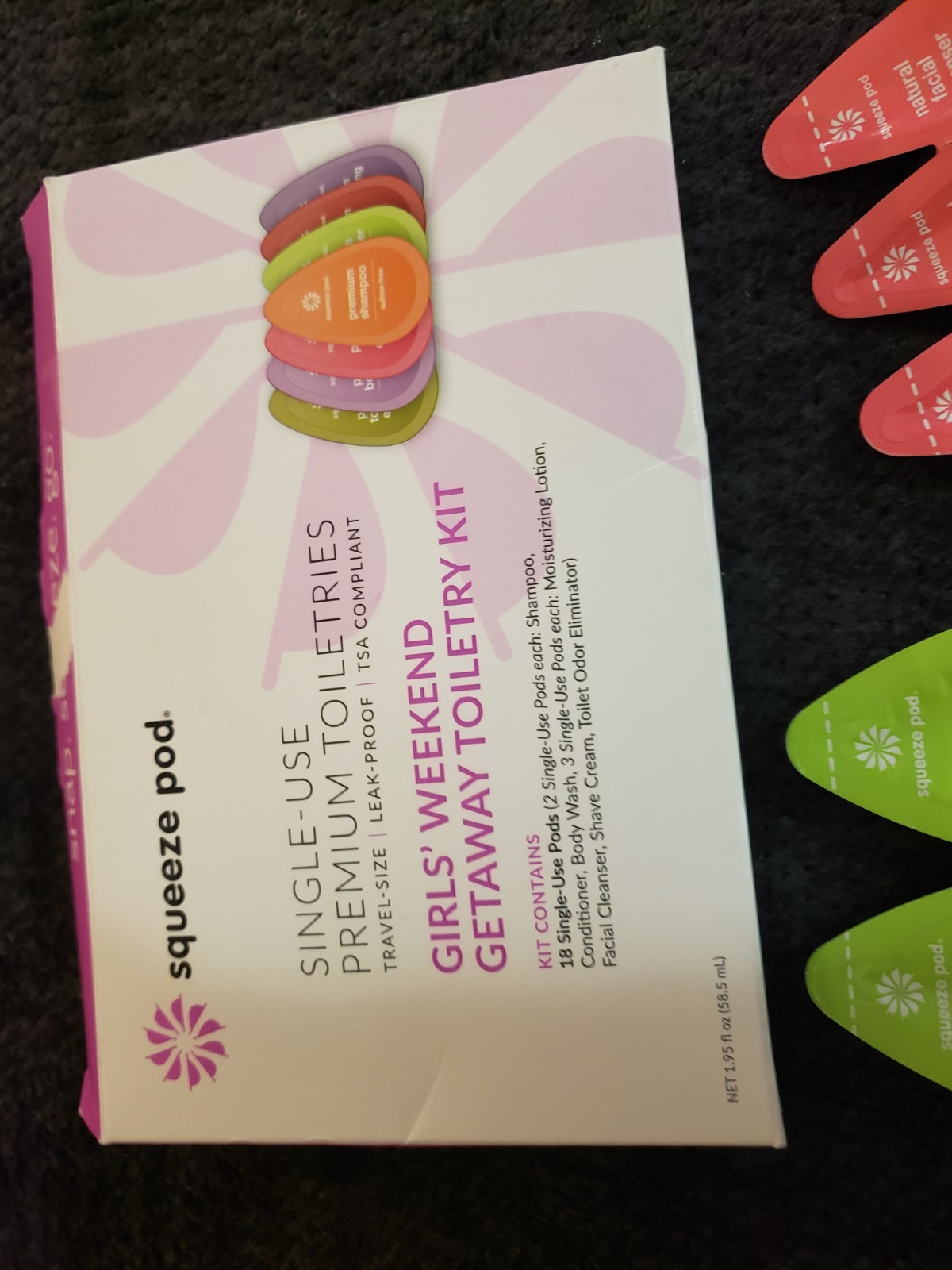 New Squeeze Pod Variety 15 PODS shampoo, conditioner, face cleanser, body wash