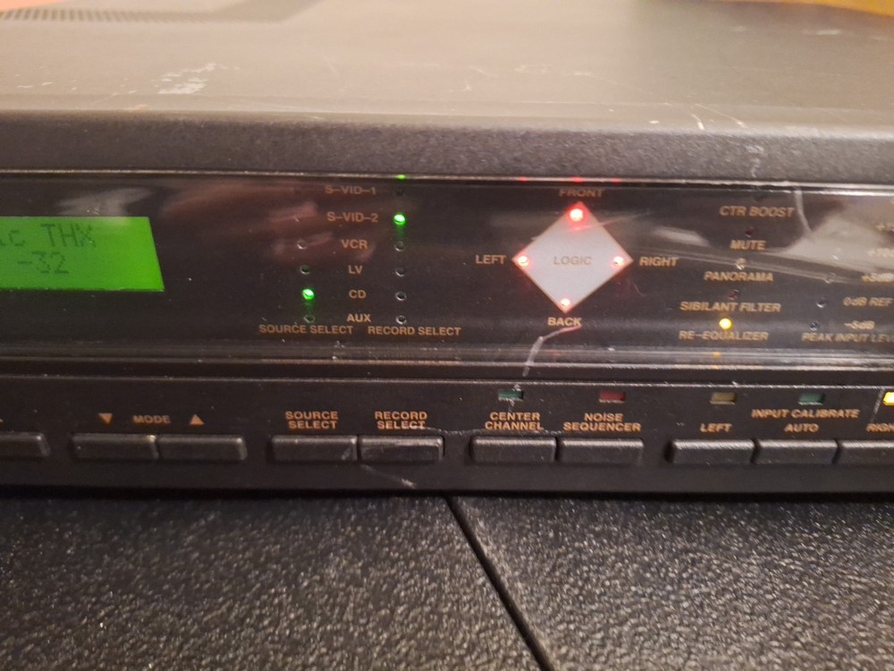 Rare Fosgate Audionics Digital Servo Logic Surround Processor Model Three READ