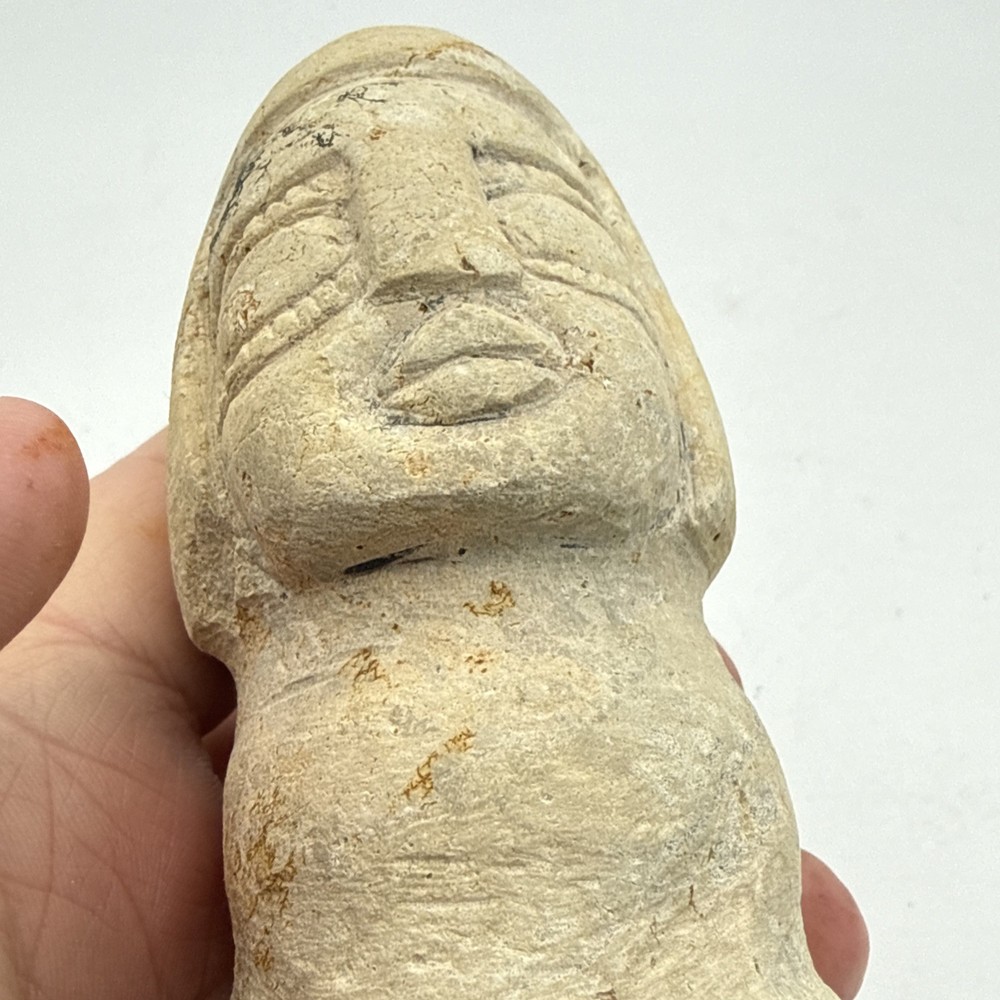 Carved Stone Figure Vintage (Unknown Origin)