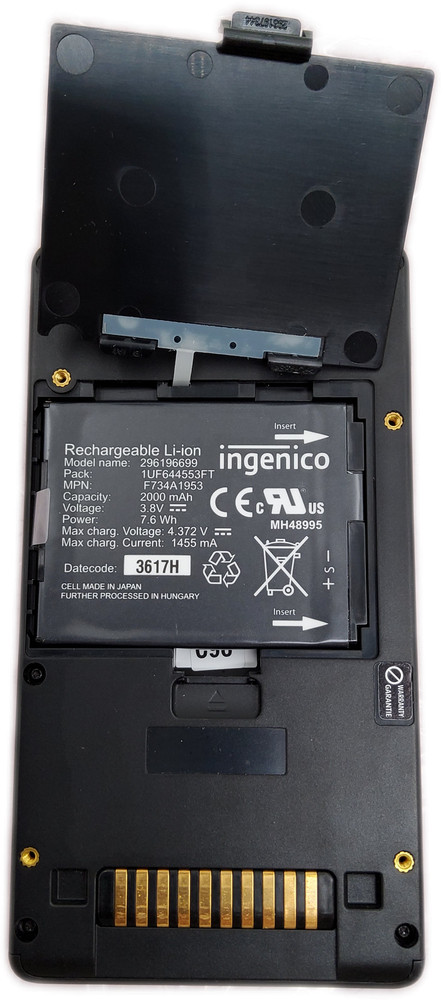 Ingenico iSMP4 Bluetooth Credit Card Terminal Reader