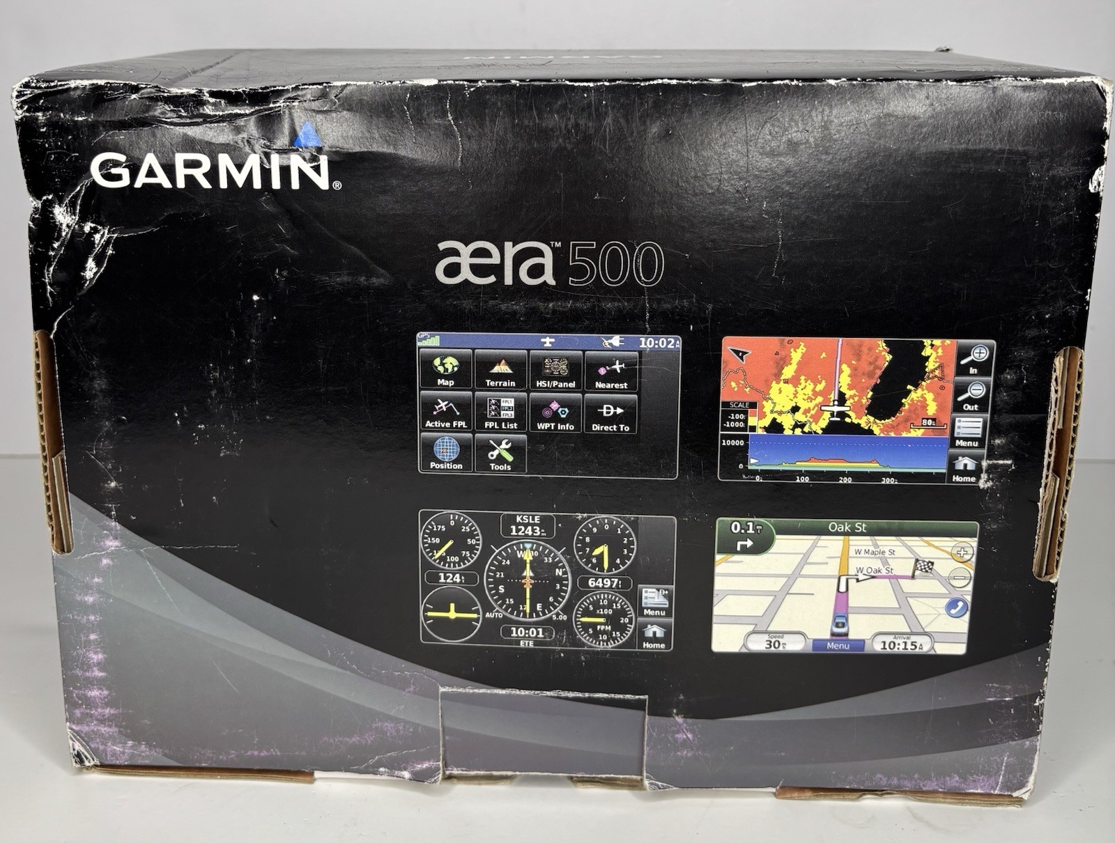 Garmin Aera 500 Portable Aviation Plane GPS Accessories Yoke Mount Cradle Bundle