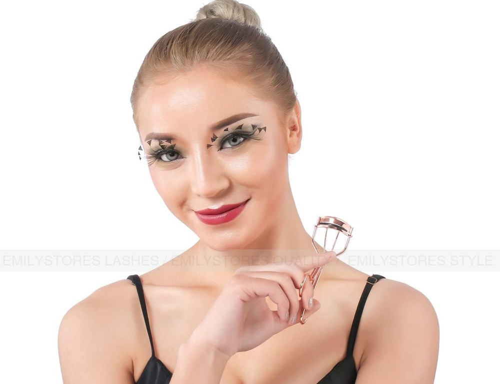 Makeup Tool for Eyelashes with 2 Replacement Silicone Refil