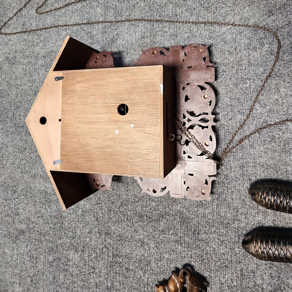 Vintage CUCKOO CLOCK Complete & Running German Made