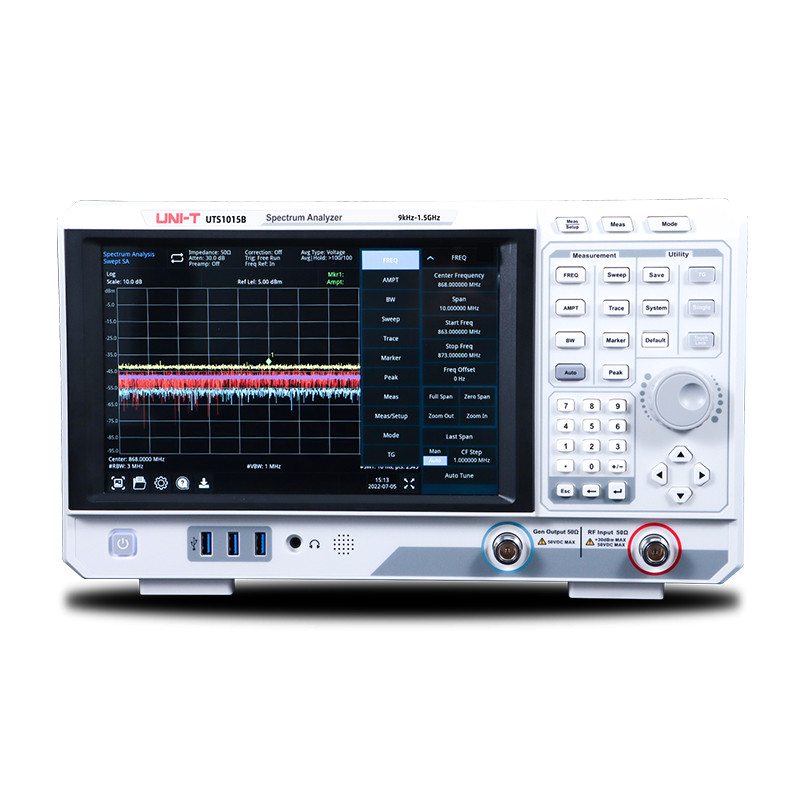 UNI-T UTS1015B 1.5 GHz Advanced-Series Spectrum Analyzer