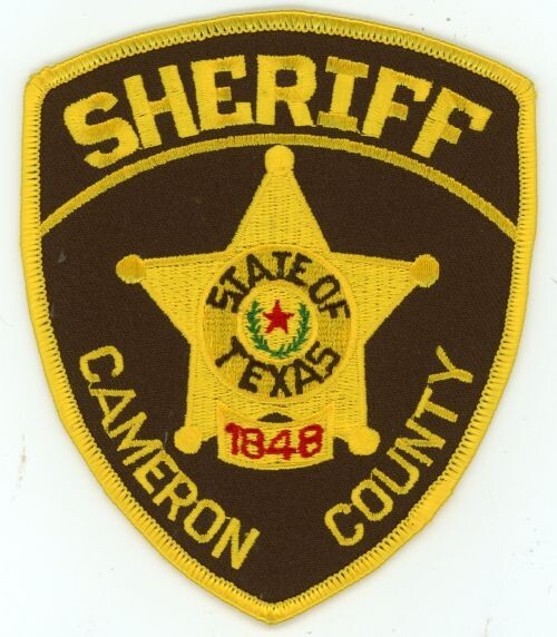 TEXAS TX CAMERON COUNTY SHERIFF NICE SHOULDER PATCH POLICE