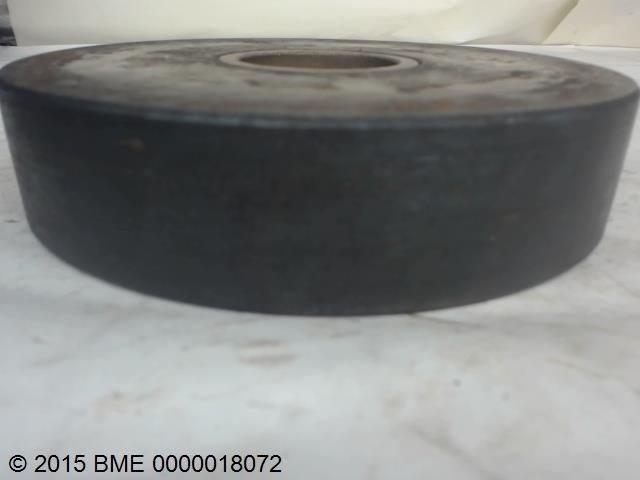 Solid Steel Wheel With Brass Bushing---7" Od---1 15/16" Od---1 1/2" Width