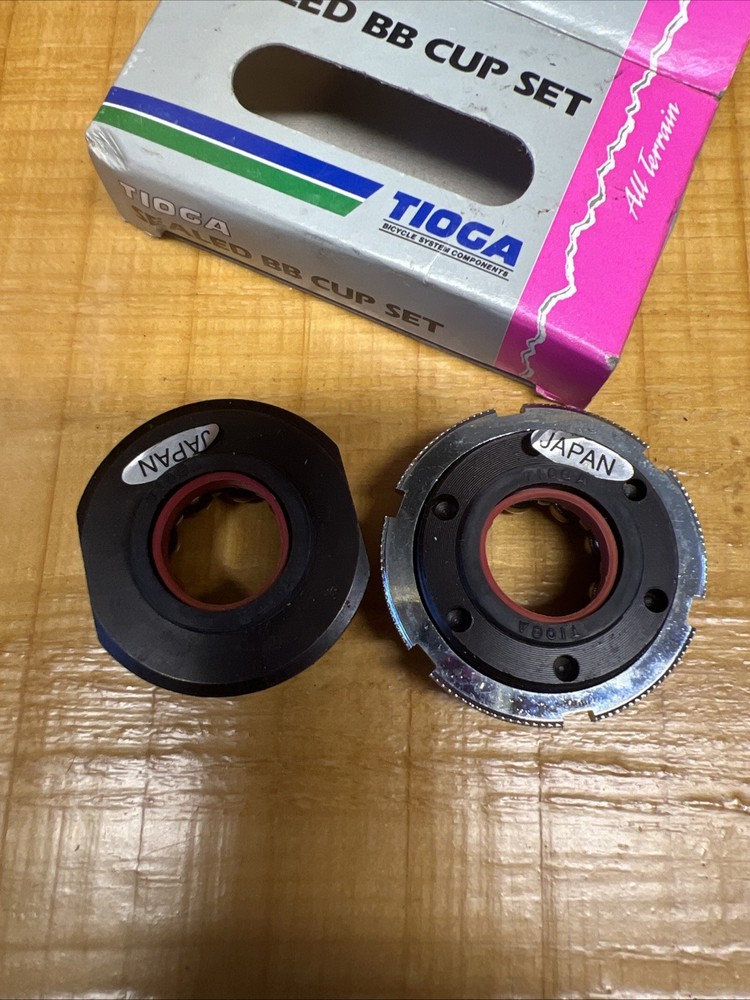 NOS Tioga Sealed BB Cup Set BB-301 For Bicycles