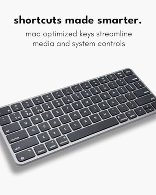 Apple Wireless Keyboard and Mouse for Mac - Dual Mode (Bluetooth + Space Gray