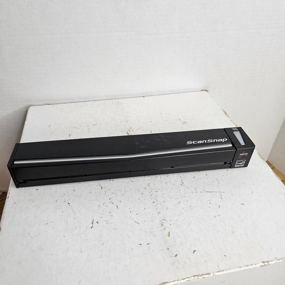 Fujitsu ScanSnap Document Scanner Model S1100 w/ USB Cable + Manual Tested Works
